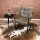 Leder Esszimmersessel mit Arm – Chesterfield