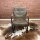 Leder Esszimmersessel mit Arm – Chesterfield