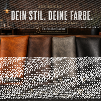Vintage Lederstuhl ohne Arm – Glatt