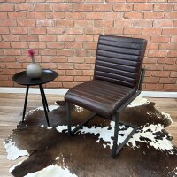 Industrial Lederstuhl ohne Arm – Sabina