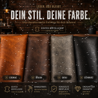 Büffelleder Loungestuhl mit Armlehne – Glatt
