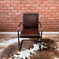Büffelleder Designerstuhl mit Arm – Cadillac