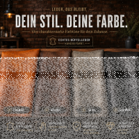 Büffelleder Stuhl mit Armlehne – Sabina