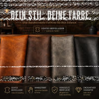 Gepolsterter Esszimmerstuhl Leder mit Arm – TwoLine