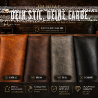 Wasserbüffelleder Stuhl ohne Armlehne – Sabina
