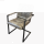 Klassischer Lederstuhl ohne Armlehne – Chesterfield